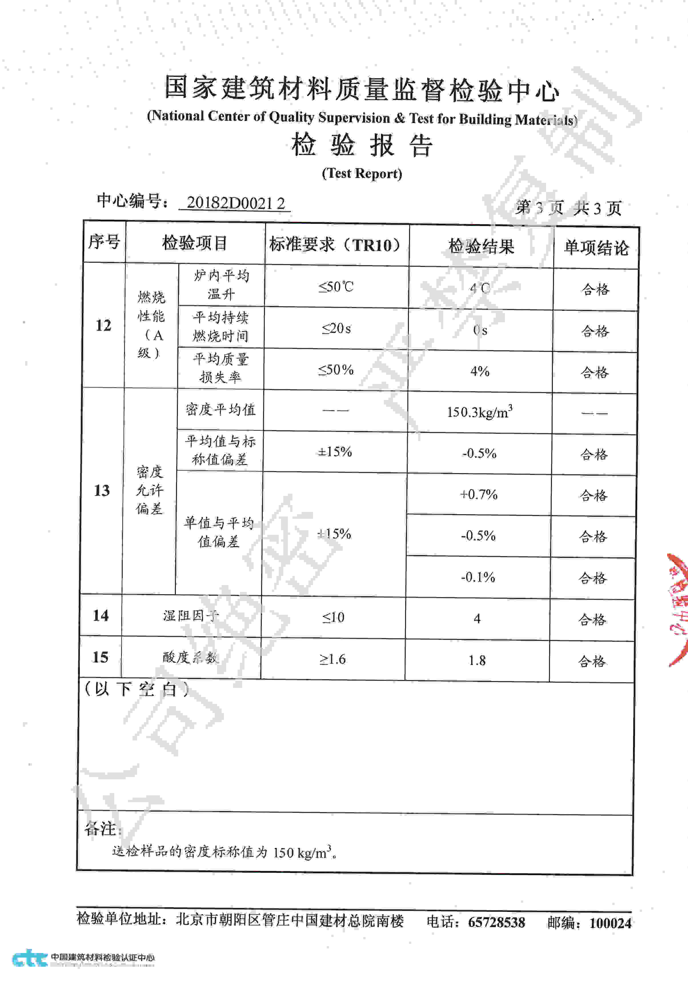 華金盛巖棉板檢測(cè)報(bào)告（3）